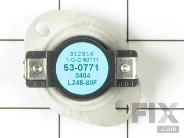 11742806-1-M-Whirlpool-WP53-0771-High Limit Thermostat (Limit: 258-80)