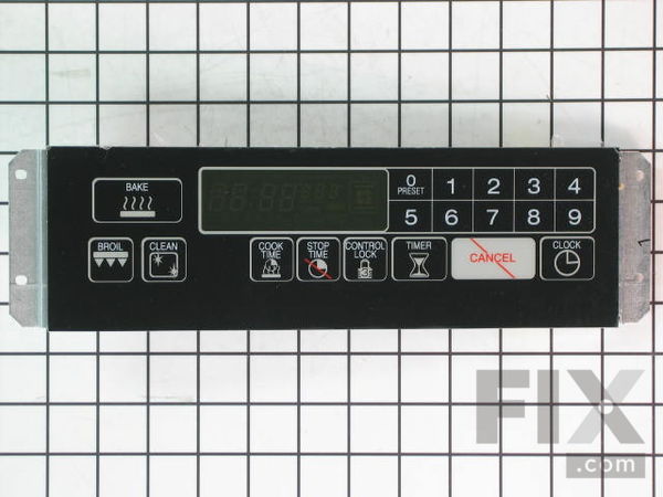 11742970-1-M-Whirlpool-WP5760M305-60-Electronic Clock Oven Control - Black