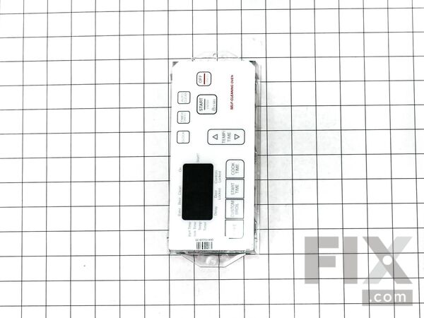 11743405-1-M-Whirlpool-WP6610457-Electronic Control with Overlay - White