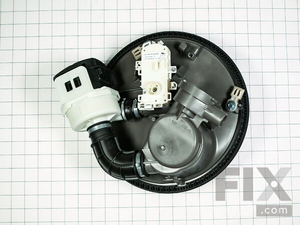 11752954-1-M-Whirlpool-WPW10328226-Dishwasher Pump and Motor Assembly