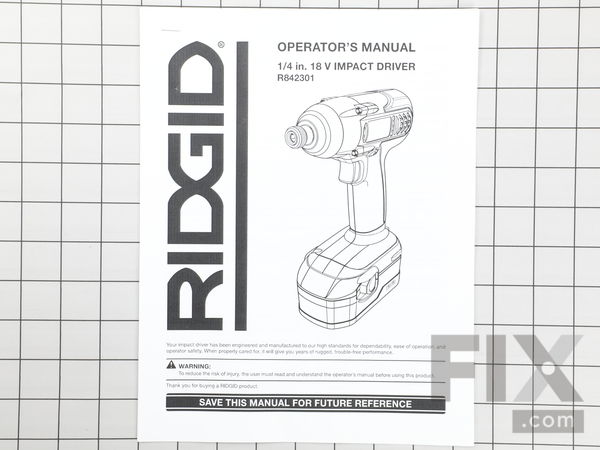 11870620-1-M-Ridgid-987000199-Operator's Manual