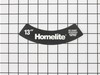 11897911-1-S-Homelite-099942001902-Grass Deflector Label
