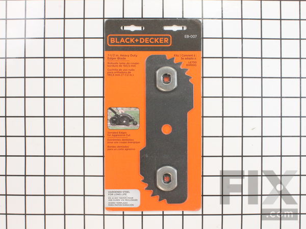12004781-1-M-Black and Decker-EB-007AL-7 1/2" Blade (Includes 2 Washers That Replace the Oblong Shaft W