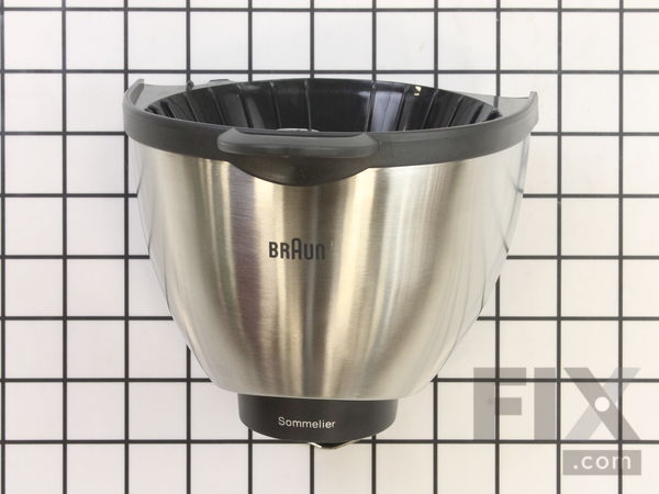 12007648-1-M-Braun-BR67051395-Coffeemaker Filter Basket, Black