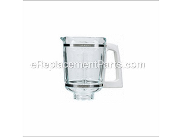 12018295-1-M-Cuisinart-CBT-JARW-1-Cbt-500W Blender Jar With White Handle