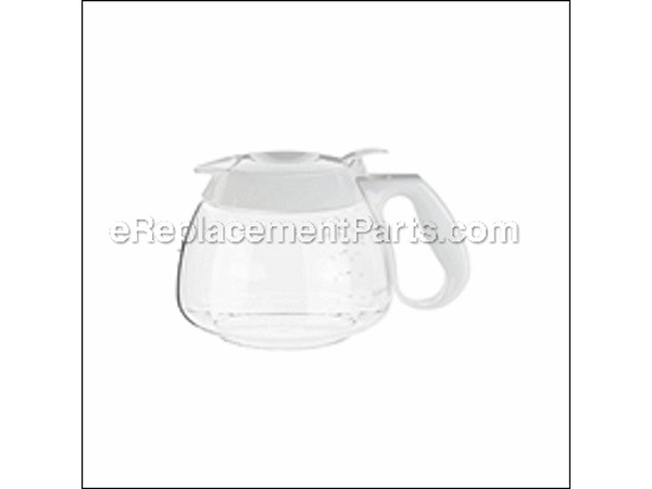 12018343-1-M-Cuisinart-DCC-RC0W-White 10-Cup Replacement Carafe