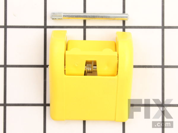 12049122-1-M-Oreck-O-095307501-Lever Latch Assembly, Yellow