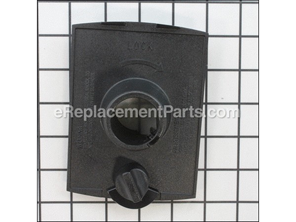 12049126-1-M-Oreck-O-097301451-Complete Housing Door Assembly, Black (Type 3 Units Only)