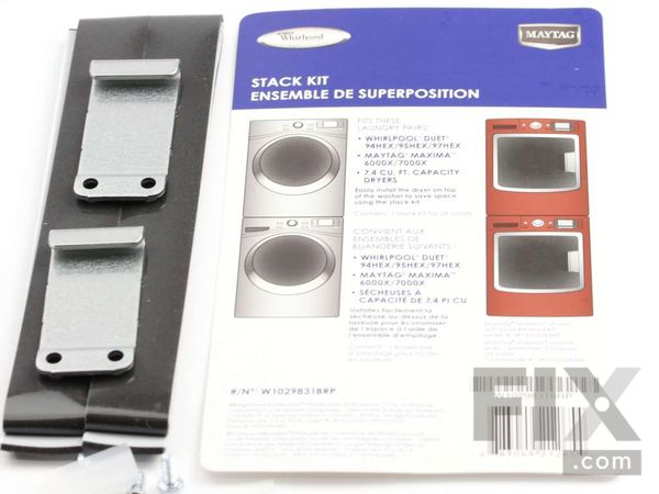 12069913-1-M-Whirlpool-W10869845-STACK KIT FOR LONG VENT DRYER