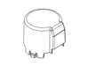 Filter Cover – Part Number: DC63-01432B