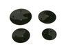 16216977-3-S-GE-WB29X36765-Burner Cap Set - Black