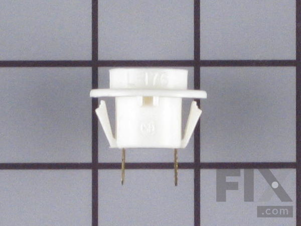 2076247-1-M-Whirlpool-70119-1-Light Bulb Socket - White - Socket Only