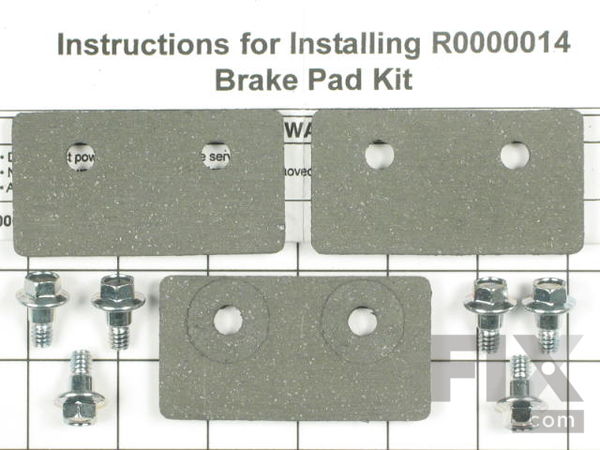 2165432-1-M-Whirlpool-R0000014-Brake Pad Kit