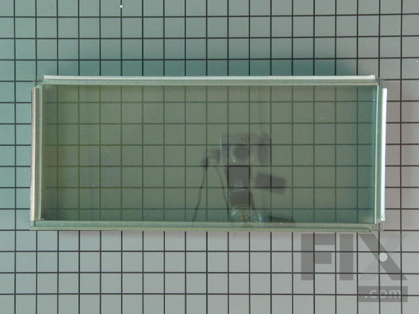 250748-1-M-GE-WB55T10065        -Inner Oven Door Glass with Frame
