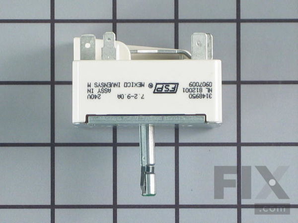 336883-3-M-Whirlpool-3148950           -Surface Burner Switch - 8"