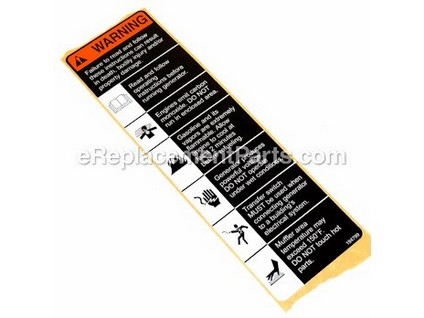 8911696-1-M-Briggs and Stratton-194799GS-Decal, Danger