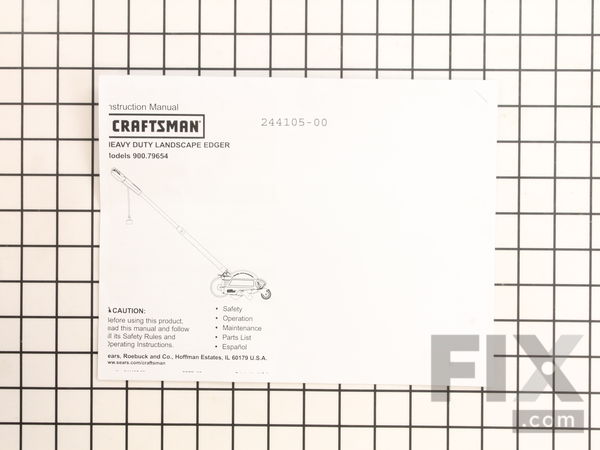 9927945-1-M-Craftsman-244105-00-Owners Manual