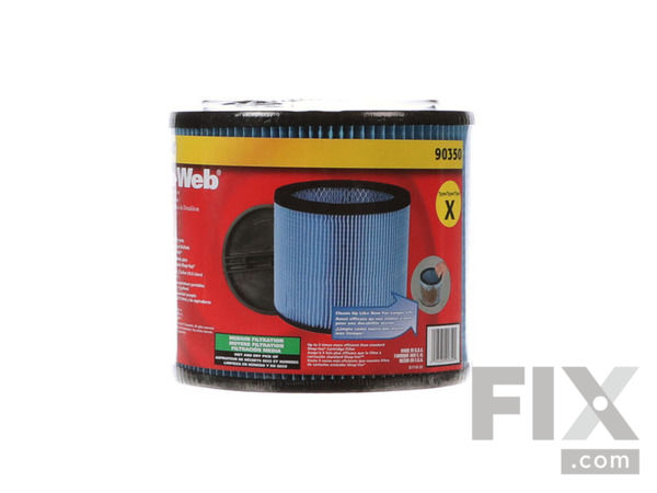 10481136-1-S-Shop-Vac-9035000-High Quality Collection Filter 360 view