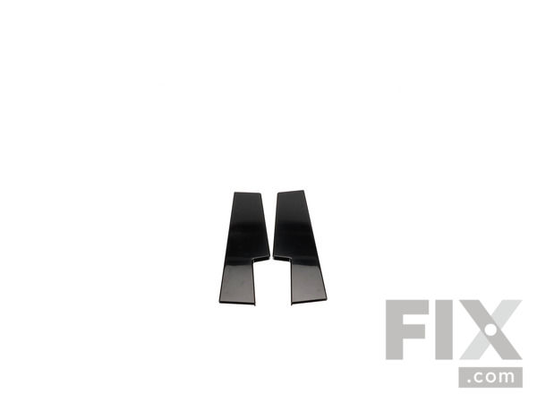 2581947-1-S-Frigidaire-318190695-End Cap Kit - Black - Left and Right Side 360 view